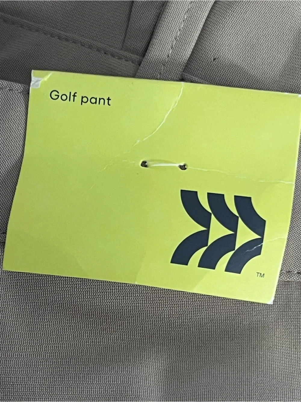 All in Motion Golf Pants 38 x 32 Tan Moisture Wicking Quick Dry Golfcore NWT